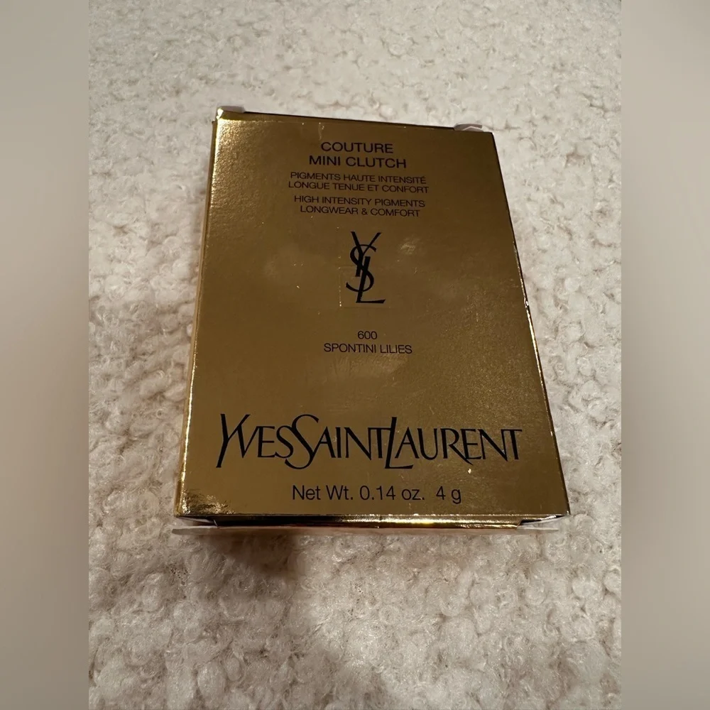Yves Saint Laurent Couture Mini Clutch Eyeshadow - Gold